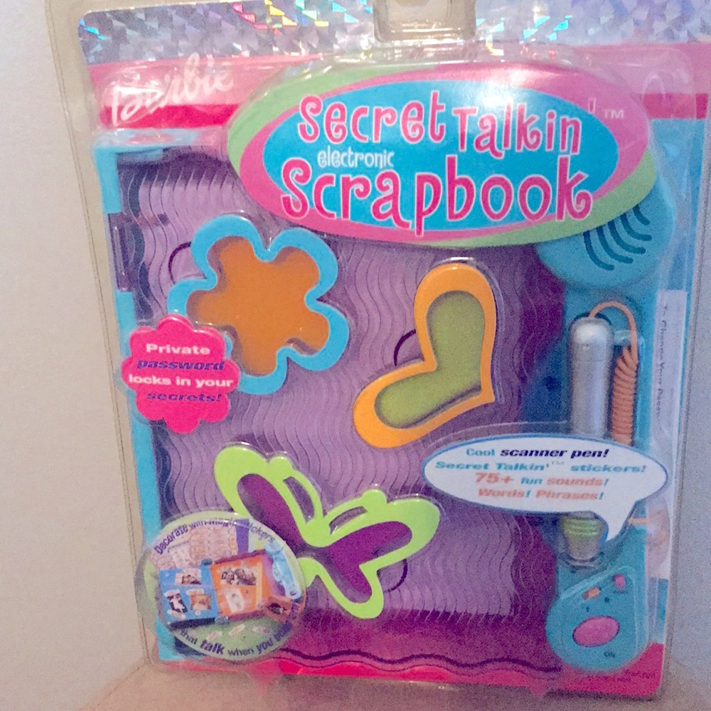 Never Opened Barbie Secret Talkin’ Electronic Scrapbook